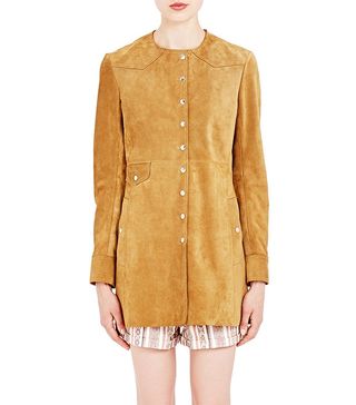 Isabel Marant Étoile + Suede Adler Coat