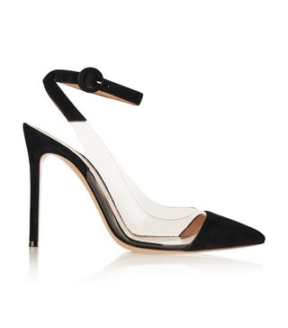 Gianvito Rossi + Suede and PVC Pumps