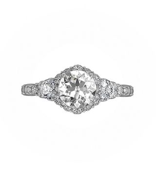 Forevermark + Integre Cascasde Engagement Ring