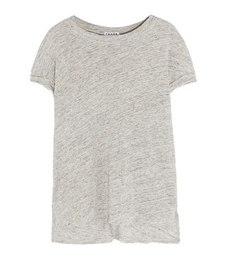 Frame Denim + Le Muscle Slub Linen T-Shirt