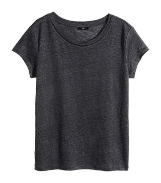 H&M + Linen T-Shirt