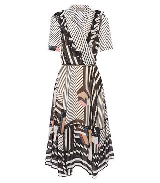 Preen by Thornton Bregazzi + Samuel Printed Silk-Georgette Dress