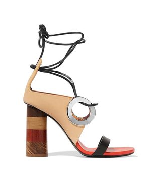 Proenza Schouler + Embellished Leather Sandals