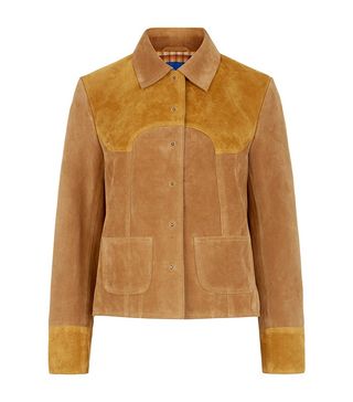 M.i.h Jeans + Two-Tone Suede Estero Jacket