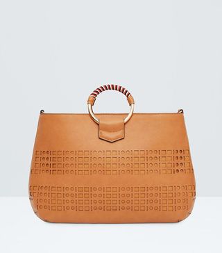Mango + Perforated Design Bag