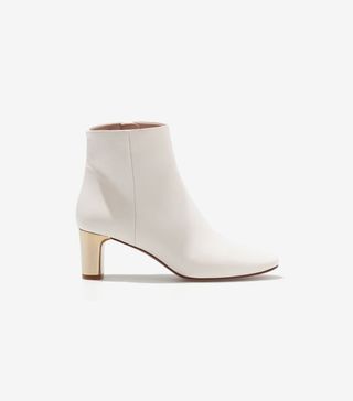 Üterque + Leather Ankle Boots