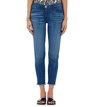 3x1 + Distressed Crop Skinny Jeans