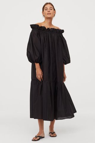 H&M + Off-the-Shoulder Dress