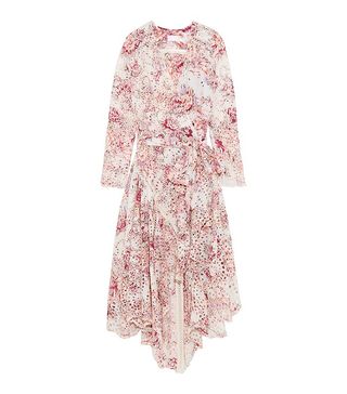 Zimmermann + Epoque Printed Broderie Anglaise Dress