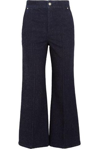 Isabel Marant + Parsley Cropped Flared Jeans
