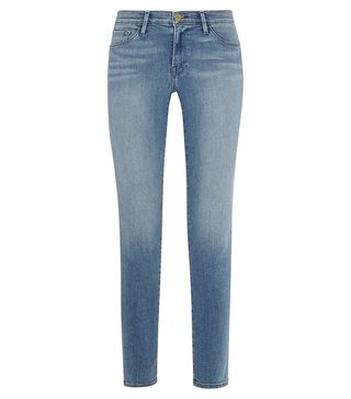 Frame + Le Skinny de Jeanne Mid-Rise Jeans