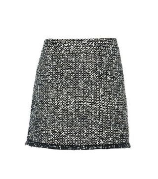 Balenciaga + Tweed Mini Skirt