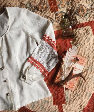 Waiste + Vintage LA Woman Button Up Shirt