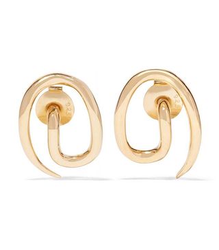 Charlotte Chesnais + Whirl Gold-Plated Earrings