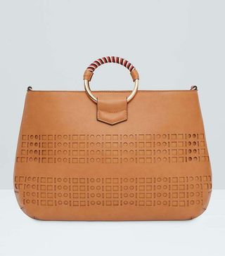 Mango + Perforated Design Bag