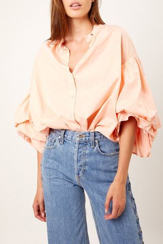 Thierry Colson + Rayne Flamingo Blouse