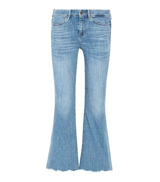 M.i.h Jeans + Lou Cropped High-Rise Flares