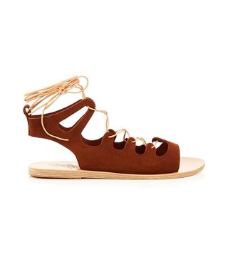 Ancient Greek Sandals + Antigone Suede Sandals