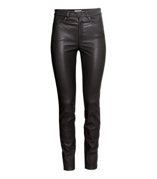 H&M + Leather Pants
