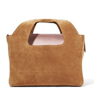 The Row + Two For One Suede Bag