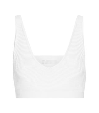 Cushnie et Ochs + Ribbed Stretch-Knit Bra Top