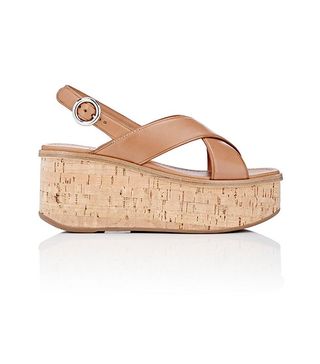Prada + Platform Wedge Sandals
