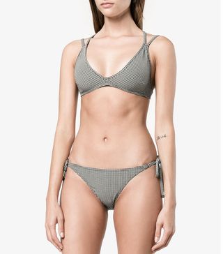 Prism + Patmos Micro Houndstooth Bikini Set