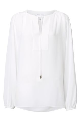 Witchery + Tie Front Blouse