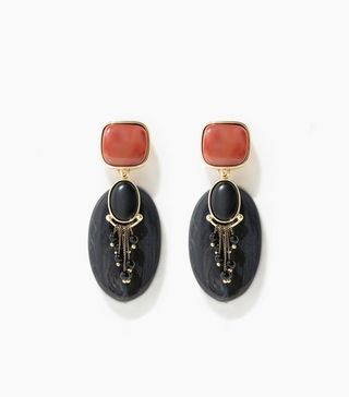 Uterque + Jade Earrings