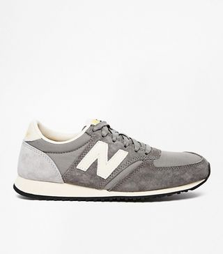 New Balance + 420 Grey Vintage Trainers