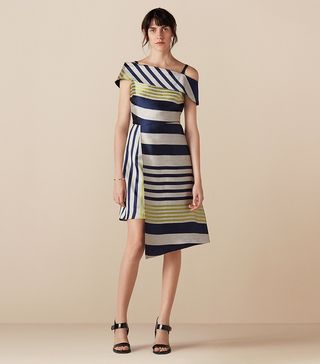 Finery + Sackville Stripe Cut About Dress