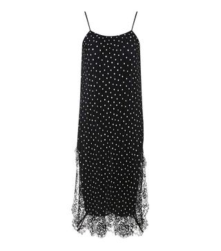 Topshop + Spot Plisse Slip Dress