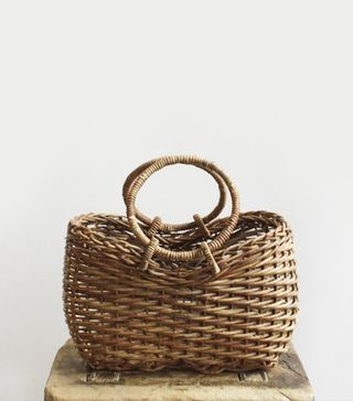 Envelope + Circular Basket Bag