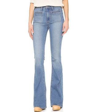 Paige Denim + High Rise Bell Canyon Jeans