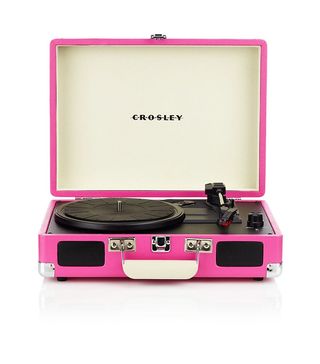 Crosley + Pink Cruiser Portable Turntable
