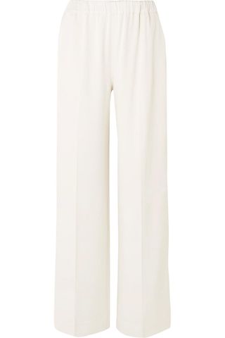 Elizabeth and James + Jones Hammered-Satin Wide-Leg Pants