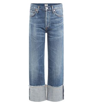 Citizens of Humanity + Cuffed Cropped Jeans