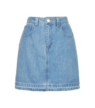 Topshop Unique + Draycott Denim Skirt