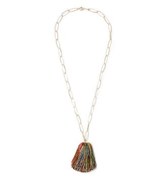 Isabel Marant + Gold-Plated Tasseled Necklace