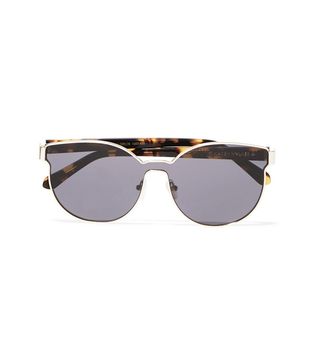 Karen Walker + Star Sailor Square-Frame Gold-Plated and Acetate Sunglasses