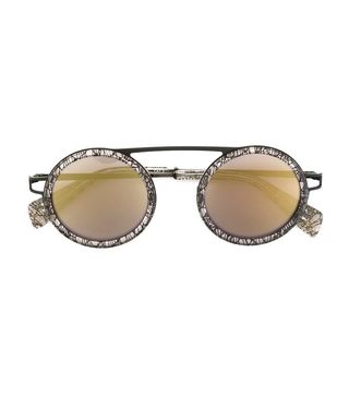 Yohji Yamamoto + Round Frame Sunglasses
