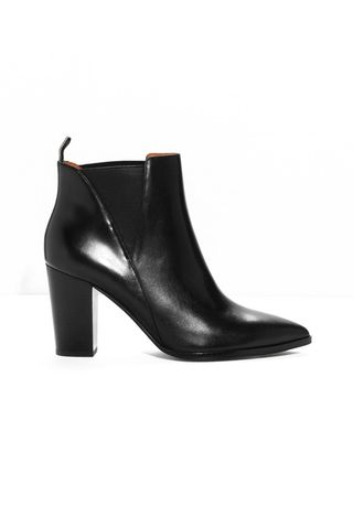 & Other Stories + Leather Ankle Boots