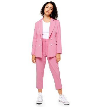 Topshop + Pink Suit