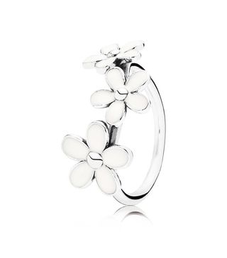 Pandora + Triple Daisy Flower Ring