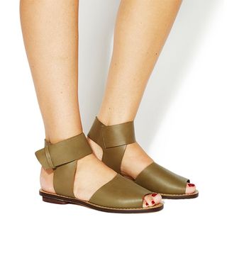 Office + Beyond Square Toe Sandals
