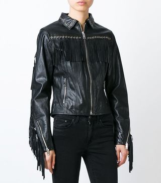 Diesel + Fringed Jacket