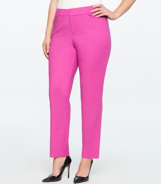 Eloquii + Kady Fit Double-Weave Pant