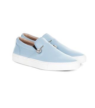 Coliac + Light Blue Leather Veronica Sneakers
