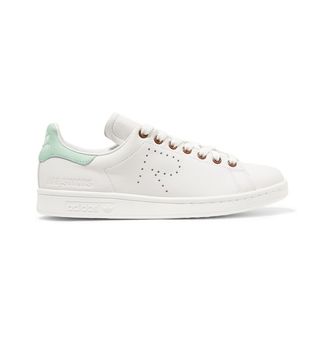 Adidas + Raf Simons + Stan Smith Perforated Leather Sneakers