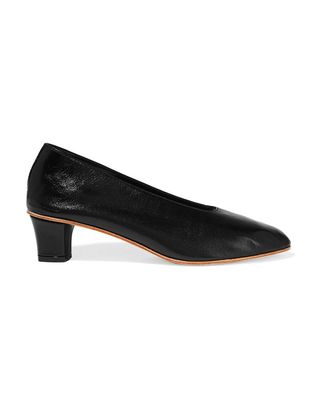 Martiniano + High Glove Leather Pumps